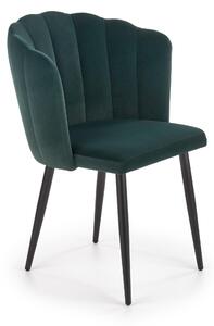 Jídelní židle Krag (tmavě zelená). 1008208