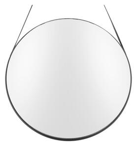 Nástěnné zrcadlo s rámem v černé barvě PT LIVING Balanced, ø 47 cm