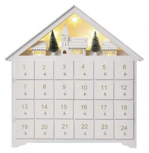 EMOS DCWW02 LED adventní kalendář dřevěný