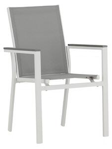 Jídelní židle Parma, 2ks, šedá