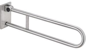 Bemeta Design HELP: Madlo, 813 mm, ve tvaru U, sklopné, odnímatelné, s aretací, s krytkou, nerez, mat - 301507835