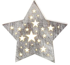 Vánoční dřevěná hvězda Retlux RXL 347. 1020502
