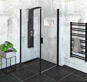 Zoom Line Black Obdélníkový sprchový kout 800x900mm L/R varianta