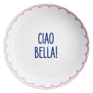 VACANZA Talíř na těstoviny "Ciao Bella!"