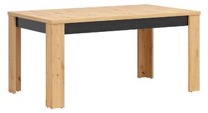 Jídelní stůl BRW Ostia STO/7/16 (dub artisan + dub černý) (pro 6 až 8 osob). 1025966