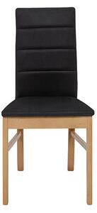 Jídelní židle BRW Ostia D09-TXK (dub přírodní + solar black). 1025962