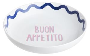 VACANZA Talíř na těstoviny "Buon Appetito" 22 cm