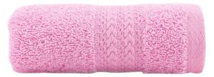 Růžový ručník z čisté bavlny Foutastic, 30 x 50 cm