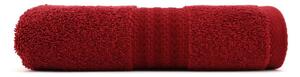 Červený bavlněný ručník Rainbow Red, 50 x 90 cm