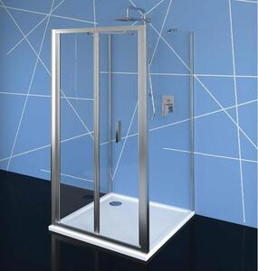 EASY LINE sprchový kout ve tvaru U, 700x800 mm, skládací dveře, provedení L/R, čiré sklo