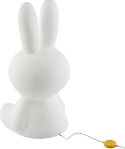 Bílá plastová dětská LED lampa Mr. Maria Miffy 50 cm