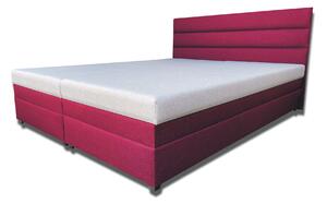 Manželská postel 180 cm Rebeka (s pěnovými matracemi) (fuchsie). 1030955
