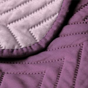 AmeliaHome Přehoz na postel Softa fialová, 220 x 240 cm