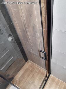 Sprchové dveře MEXEN APIA 90 cm - BLACK