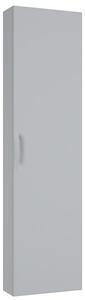 Defra Flou skříňka 42x16.8x170 cm boční závěsné šedá 259-C-04205