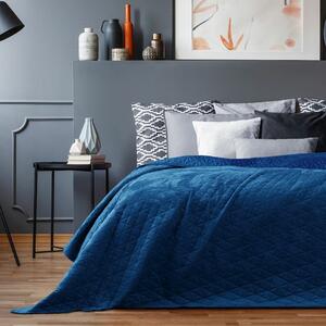AmeliaHome Přehoz na postel Laila modrá, 220 x 240 cm