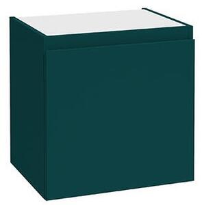Defra Como skříňka 50x40x50 cm boční závěsné zelená 123B05007