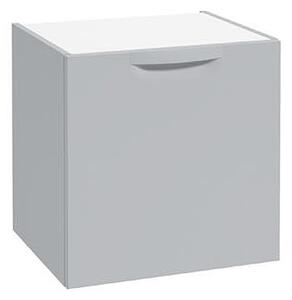 Defra Flou skříňka 50x43x50 cm boční závěsné šedá 259B05005