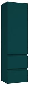 Defra Como skříňka 40x31.6x140 cm boční závěsné zelená 123C04035