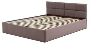 Čalouněná postel MONOS bez matrace rozměr 180x200 cm Kakao