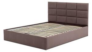 Čalouněná postel TORES bez matrace rozměr 160x200 cm Tmavě šedá