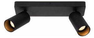Lucide 09939/02/30 - Bodové svítidlo CLUBS 2xGU10/40W/230V černá