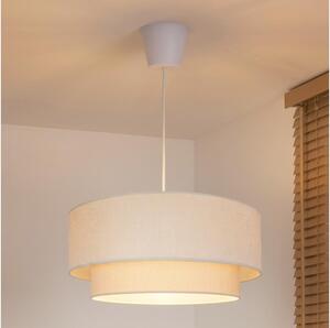 Brilagi - LED Lustr na lanku BOHO ECO 1xE27/10W/230V pr. 40 cm krémová