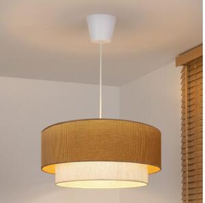 Brilagi - LED Lustr na lanku BOHO ECO 1xE27/10W/230V pr. 40 cm béžová/krémová