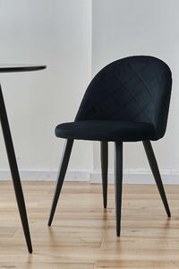 Jídelní židle Senuri (černá). 1071212