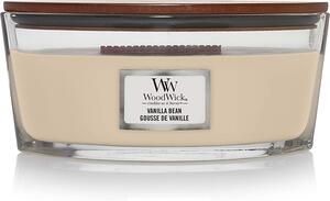 WoodWick vonná svíčka s dřevěným knotem Elipsa Vanilla Bean 453,6 g