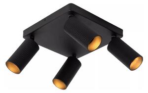 Lucide 09939/14/30 - Bodové svítidlo CLUBS 4xGU10/40W/230V černá