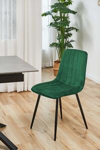 Jídelní židle Shaista (tmavě zelená). 1071217