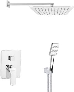 Invena Siros sprchová sada pod omítku chrom BS-90-0K2