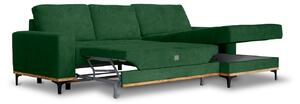 Rohová sedačka BRW Casper (tmavě zelená) (L). 1038193