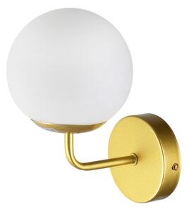 Brilagi - Nástěnná lampa MALIVA 1xE14/15W/230V zlatá/bílá