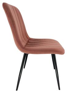 Jídelní židle Shaista (tmavě růžová). 1071219