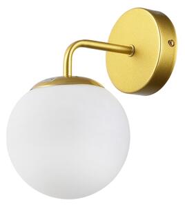 Brilagi - Nástěnná lampa MALIVA 1xE14/15W/230V zlatá/bílá