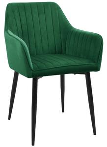 Jídelní židle Svetozar (tmavě zelená). 1071222