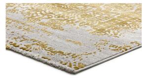 Šedo-zlatý koberec Universal Arabela Gold, 140 x 200 cm