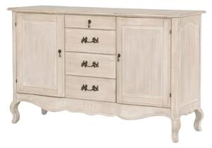 LivinHill Komoda Venezia 150 cm z masivu béžová