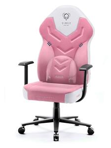 Herní židle Diablo X-Gamer 2.0 Normal Size: Marshmallow Pink, Růžová Diablochairs 1191