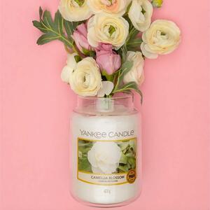 Yankee Candle vonná svíčka Classic ve skle velká Camellia Blossom 623 g