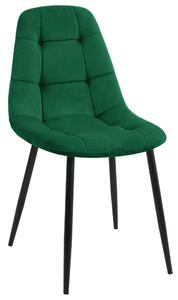 Jídelní židle Santino (tmavě zelená). 1071235