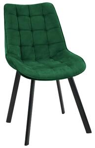 Jídelní židle Salma (tmavě zelená). 1071238