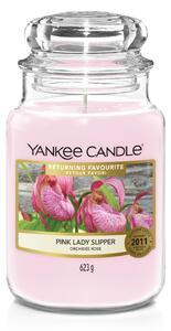 Yankee Candle vonná svíčka Classic ve skle velká Pink Lady Slipper 623 g