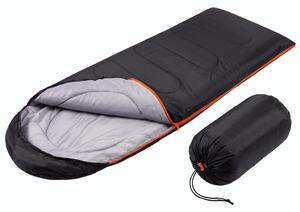 Spací pytel 2v1 SNOORA 210x75 cm, černý