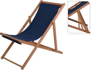 PROGARDEN Lehátko zahradní židle skládací akátové dřevo PORTO KO-VT2200520