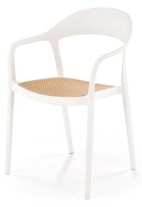 Halmar židle K530 + barevné provedení: bílá