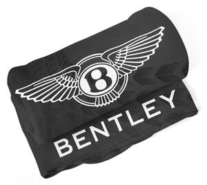 Sablio Deka Logo Bentley Černý - 150x120 cm