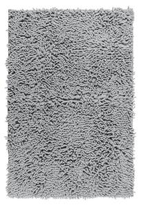 Světle šedá koupelnová předložka Wenko Chenille, 80 x 50 cm